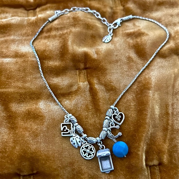 Brighton set of necklace, earrings and bracelet..barely worn! - Picture 4 of 5